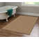 Rhodes Beige Machine Woven Wool Berber with Hand Serged Edging Area Rug