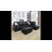 Zoie 103" Wide 3-Piece Faux Leather Small Sectional Sofa Set with Firm Seat Cushions for Small Space-916866957-916866959
