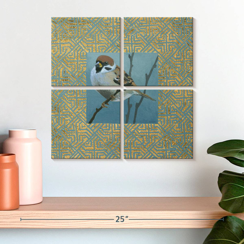 Brampt The Sparrow, 18'' H x 18'' W