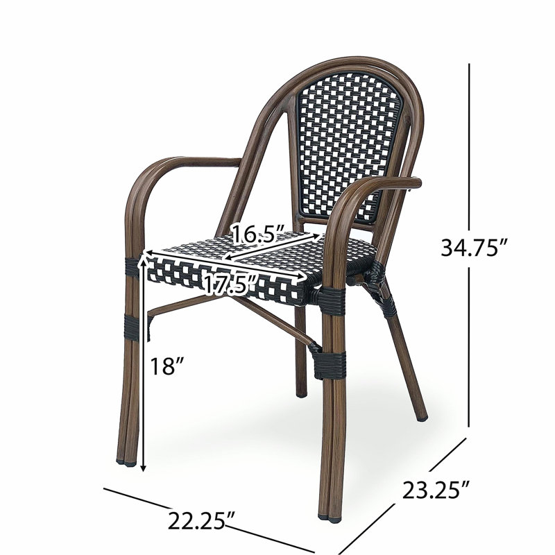 BISTRO CHAIR (ensemble de 2)