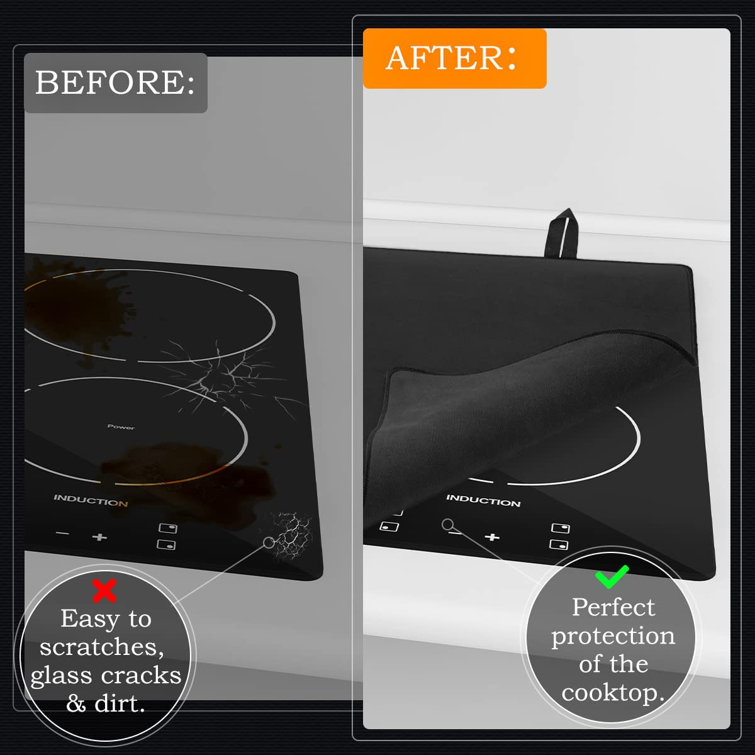 High Temperature Resistant Reusable Cleaning Cooktop Scratch Protector Mat Induction  Cooktop Mat Household Supplies - AliExpress