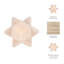 Joss & Main 5-Inch Travertine Geometric Object In Tan