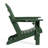 HDPE Outdoor Foldable Adirondack Chair Set Fire Pit Chair (Set of 2)-1734574549