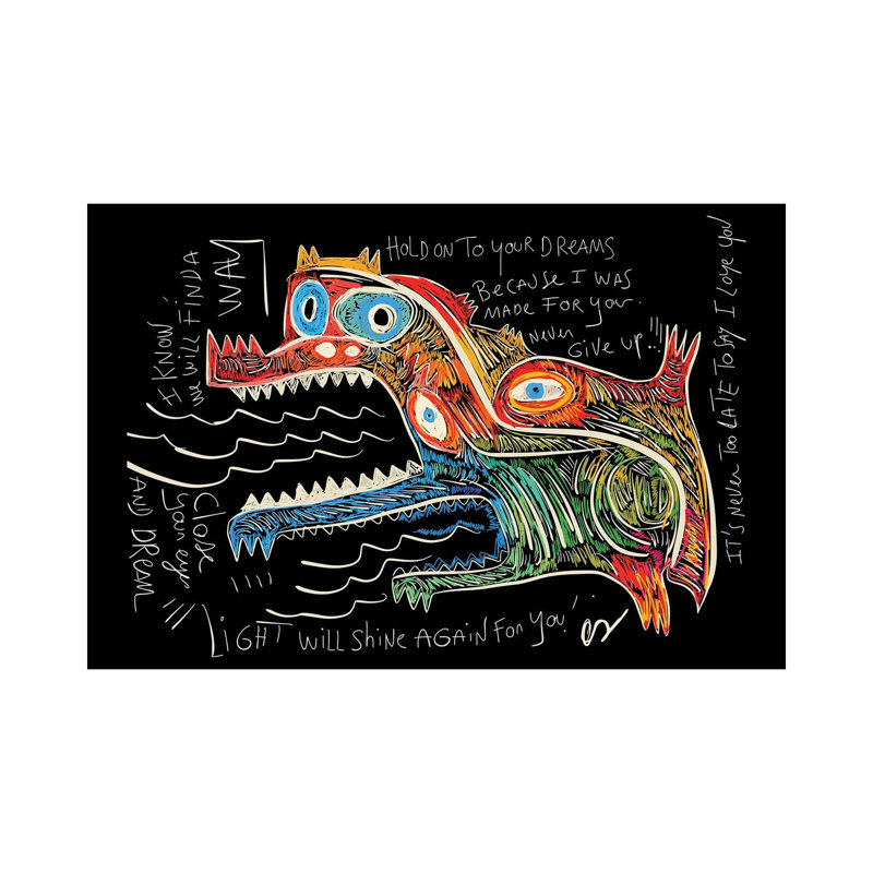 Hold On To Your Dreams by Emmanuel Signorino - Wrapped Canvas Painting, 20.32 cm H x 30.48 cm W