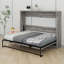 Lit escamotable pleine grandeur, armoire murale pliante pleine grandeur