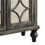 Table rectangulaire gris patiné - Accessoire de salon rustique fonctionnel et attrayant