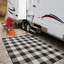 Ecology Collection Chequered Area Rug-1831496394