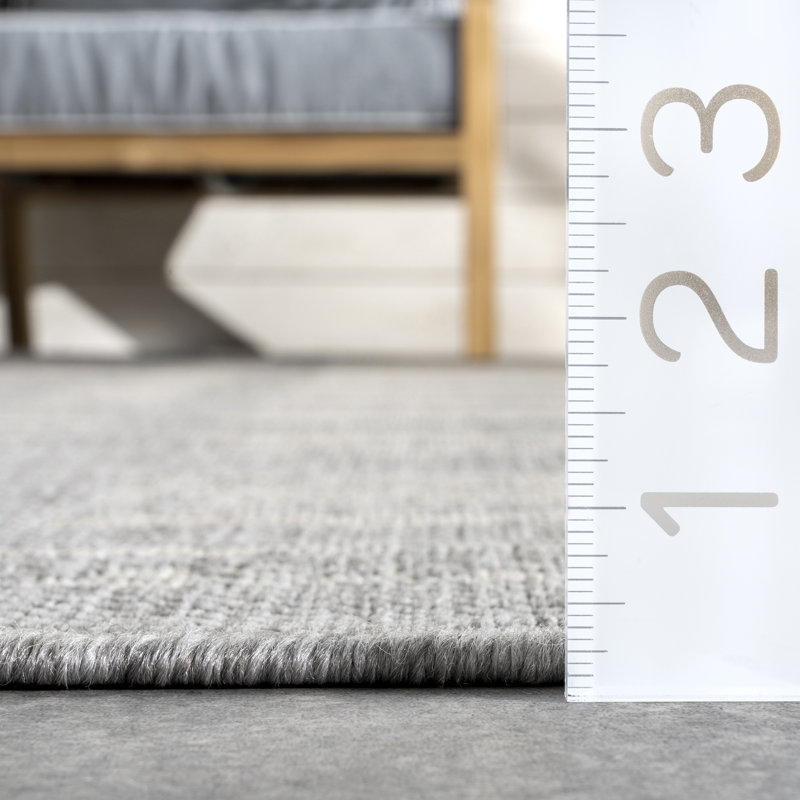 Geometric Indoor / Outdoor Rug, Rectangle 8' x 10'