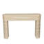 Table d'entrée, deux tiroirs à poignées cachées, console, assemblage facile, pour le couloir, le salon, le canapé derrière