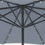 Amnicon 266cm Lighted Market Parasol