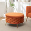 Repose-pieds rond avec rangement Cristen-567905234