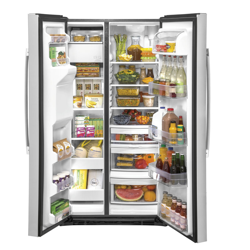 36" Stainless Steel Smart Side-by-Side Refrigerator