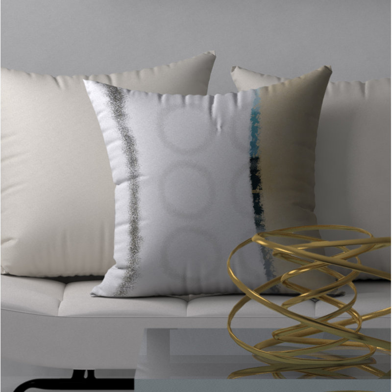 Reversible Throw Pillow, 18" x 18"
