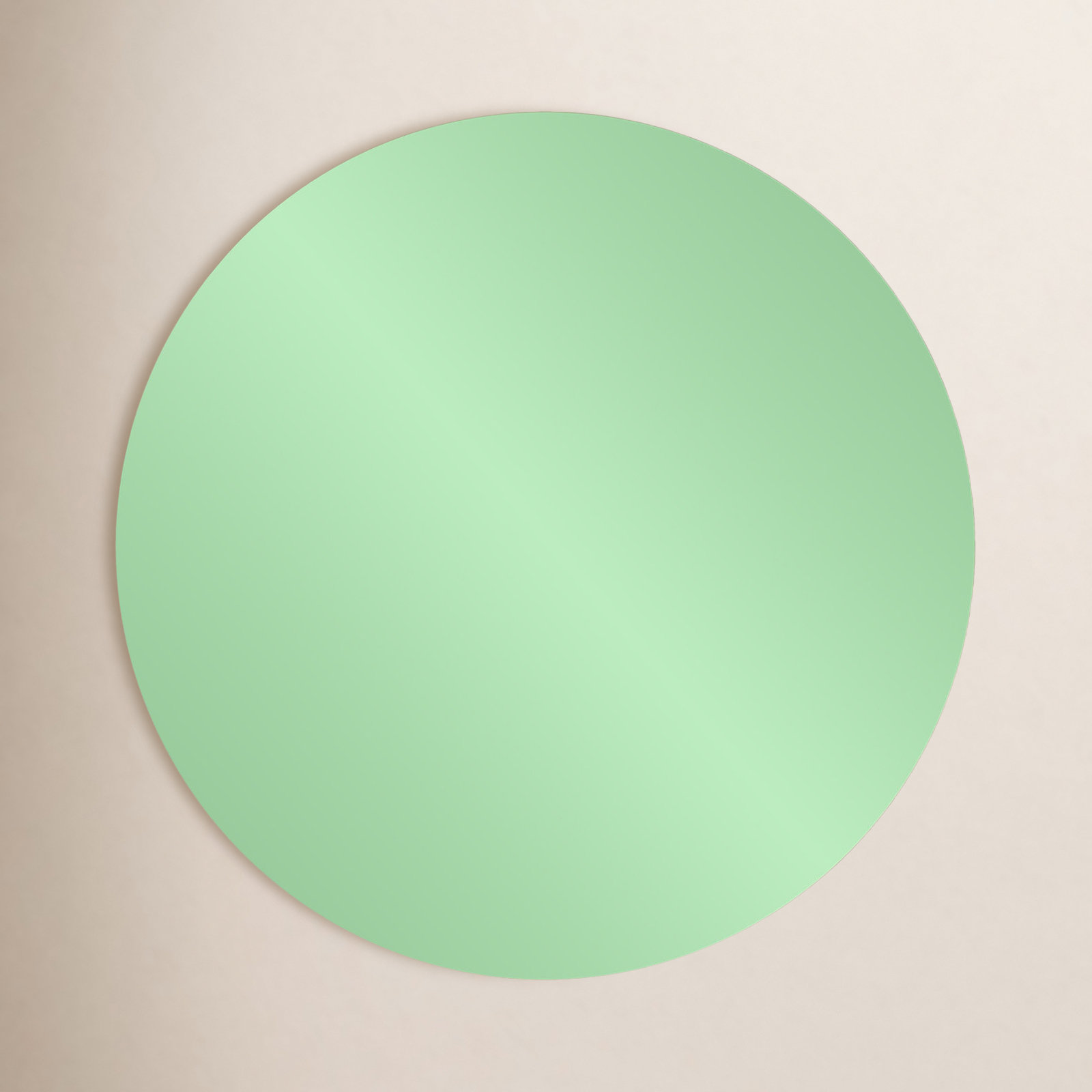 Verden Accent Mirror, Green, 20" x 20"