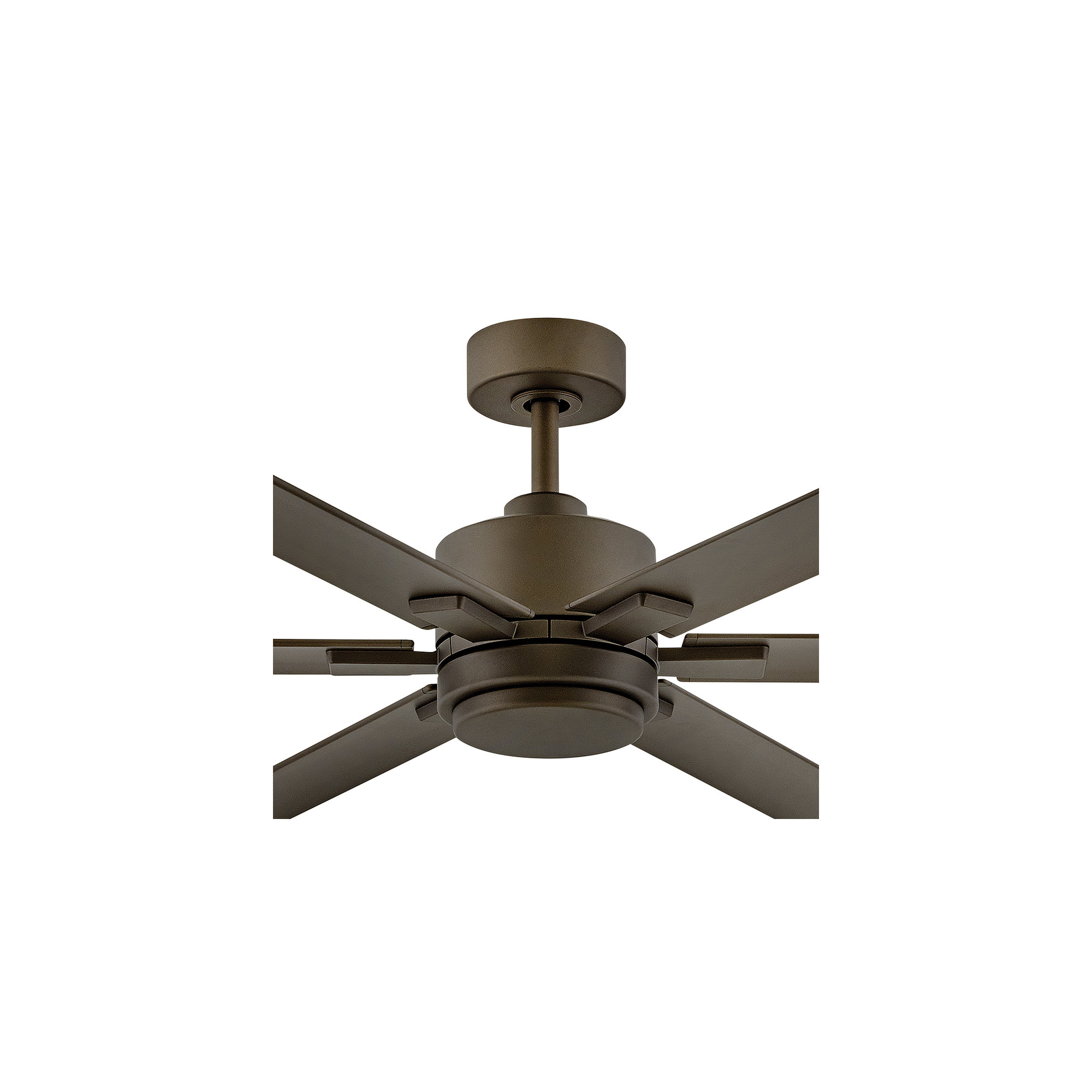 82" Collette 6 - Blade LED Standard Ceiling Fan with Wall Control and Light Kit Included, 82" Wide, Metallic Matte Bronze