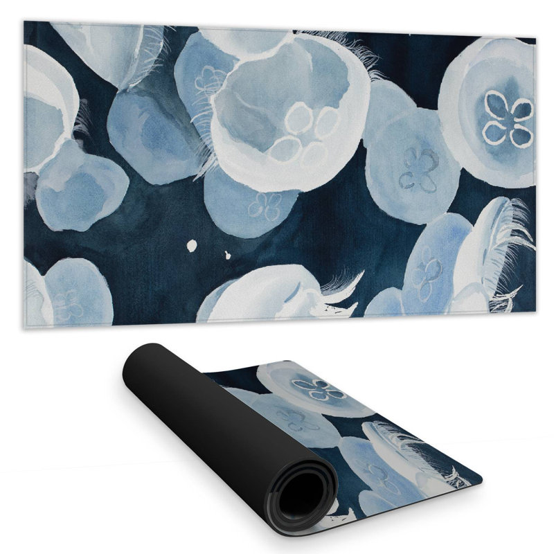 Jellyfishs - 15.75"x31.50" Desk mat