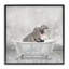 «Baby Hippo Bath Time» - reproduction d'art-1220069236-1222821704