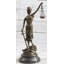 Statue d'avocat à l'aveugle Rihamna Mayer