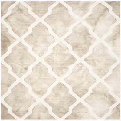 Doolittle Hand Tufted Wool Geometric Rug