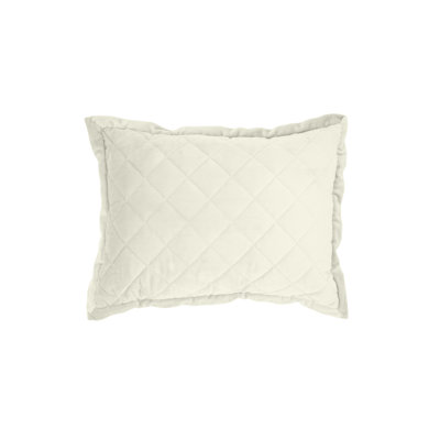  Solid Velvet Diamond Quilted Modern Classic Decorative Throw Pillow 12x16 inch