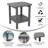 Collis Rectangular Outdoor Side Table , 17'' in. W 17'' in. D-88697027