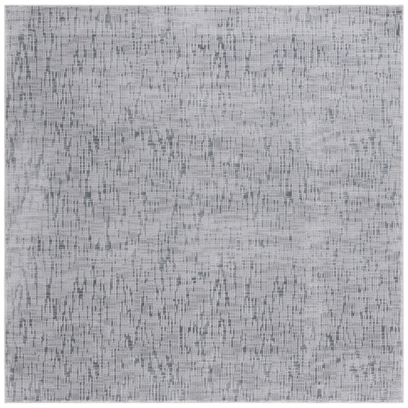 Continental Performance Abstract Rug, Square 6'7"