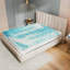 5-Zone Memory Foam Mattress Topper, Gel Infused Foam Mattress Topper For Pressure Relief Bed Topper-1787551639-1787551634