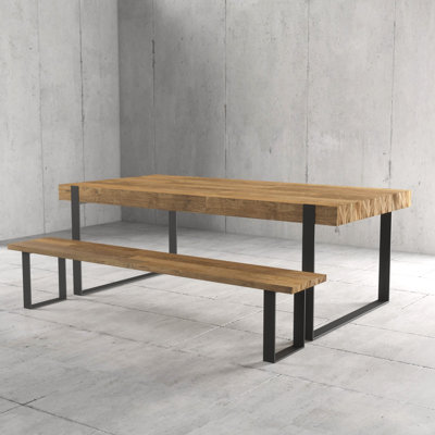 Beckner Solid Wood Bench