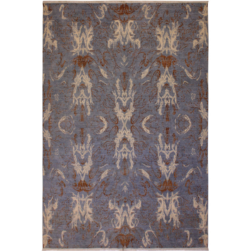 Everton Hand Knotted Wool Paisley Rug