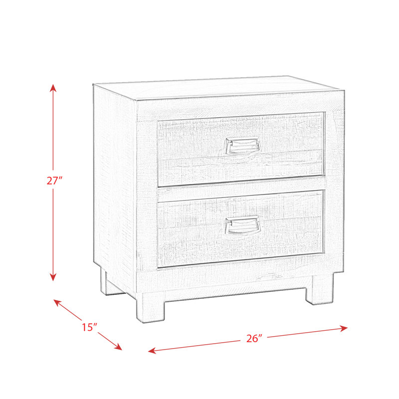 Jobe Standard Bedroom Set, King, 4 Pcs: Bed, Dresser, Mirror, Nightstand