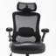 Grand et grand fauteuil de direction, chaise de bureau en maille robuste de 700 lb avec support lombaire dynamique, appui-tête réglable, accoudoirs rabattables en 3D, siège en cuir épais, chaise d'ordinateur pivotante à haut dossier pivotant pour le bureau à domicile-1047460889