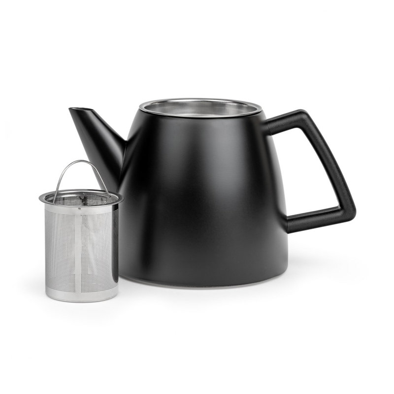 Bredemeijer 1100ml Stainless Steel, Black