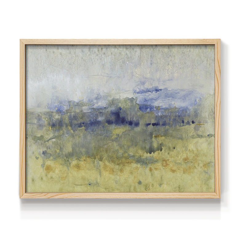Open Terrain II - Reproduction encadrée - Restickable, H 8 po x l 10 po, Naturel
