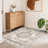 Washable Area Rugs 3x5 Entryway: Soft Low Pile Mat Machine Washable Indoor Doormat Lightweight Entry Rug Anti Slip Backing Rugs for Living Room Bedroom Kitchen Bathroom 3'x5' Beige-785204787
