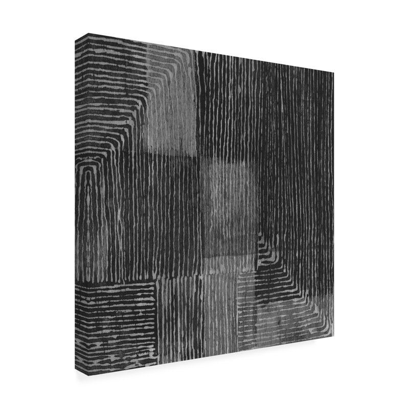  Art mural sur toile noir Wild Apple, Noir, H 14 po x l 14 po