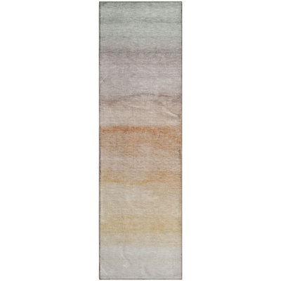 Premium Machine Washable Alijah AMF1253 Stripes Rug