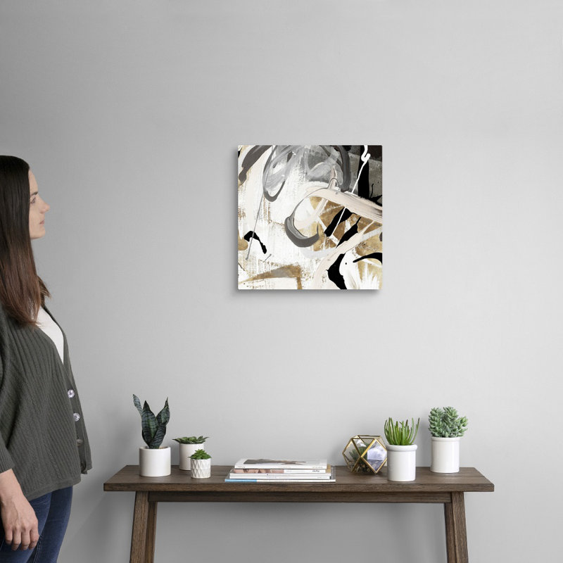 Tangled I - reproduction d'art sur toile, Toile tendue, H 16 po x l 16 po, Sans cadre