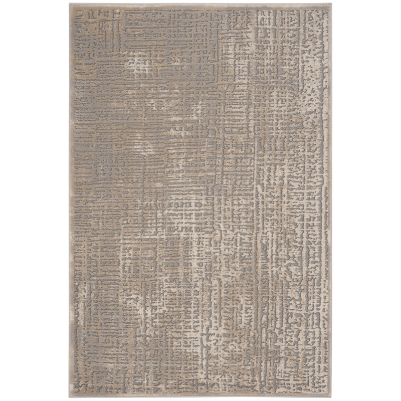 Edvin Performance Solid Color Rug, Rectangle 3'3" x 5'