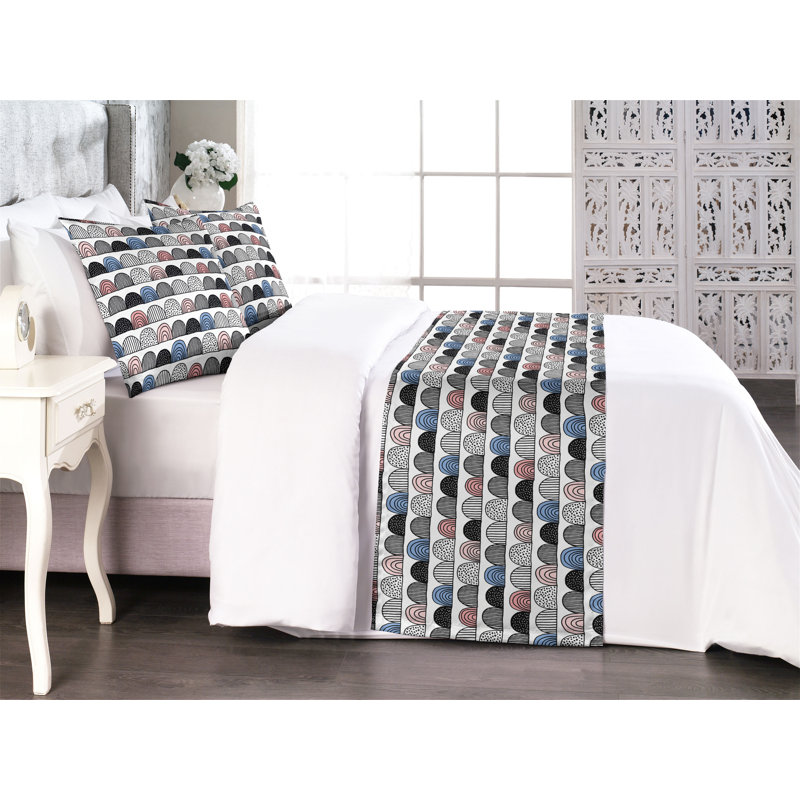 Ensemble de chemin de lit Ambesonne Scandinavian, Grand lit