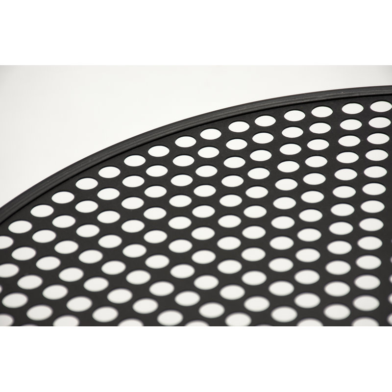 16" Round Perforated Anodized Aluminum Pizza Disk