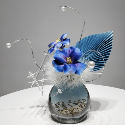 Ornement décoratif en verre