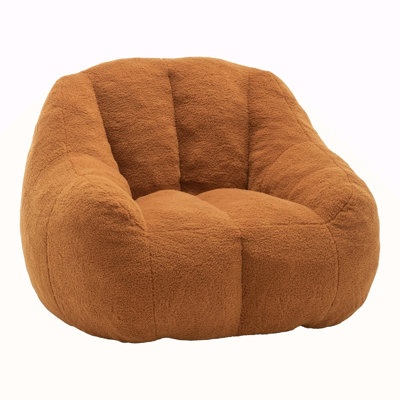 Comfy Cozy Bean Bag Chair With Memory Foam, Tufted Soft Filling, Ideal For Dorms, Apartments, And Living Rooms by Mercer41