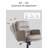 Leather & Metal Multi-Function Office Chair