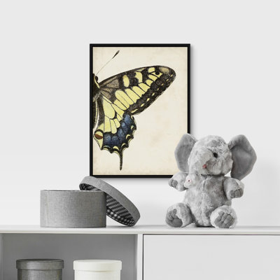 Art sur toile pour enfants big papillon