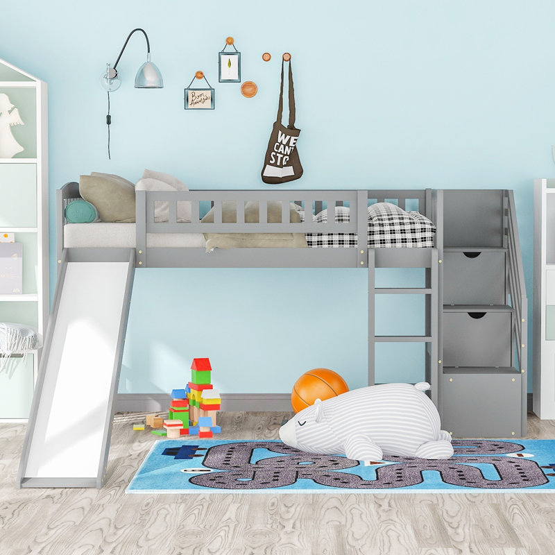 Hazara Platform Storage Bed Frame With Headboard