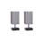 Niav Metal Table Lamp Set with USB (Set of 2)
