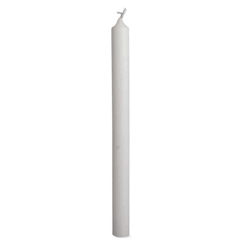Unscented Taper Candle