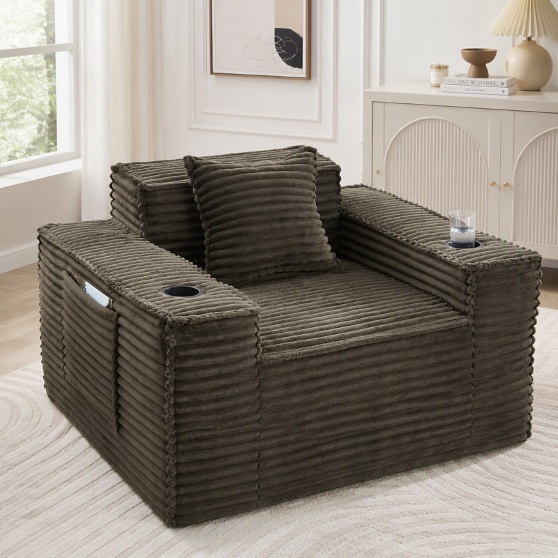 Fauteuil 1Spress, Brun
