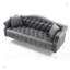 Ensemble de canapé classique en velours Chesterfield-97683581