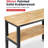 Solid Wood Top Height-Adjustable Workbench-1481300740